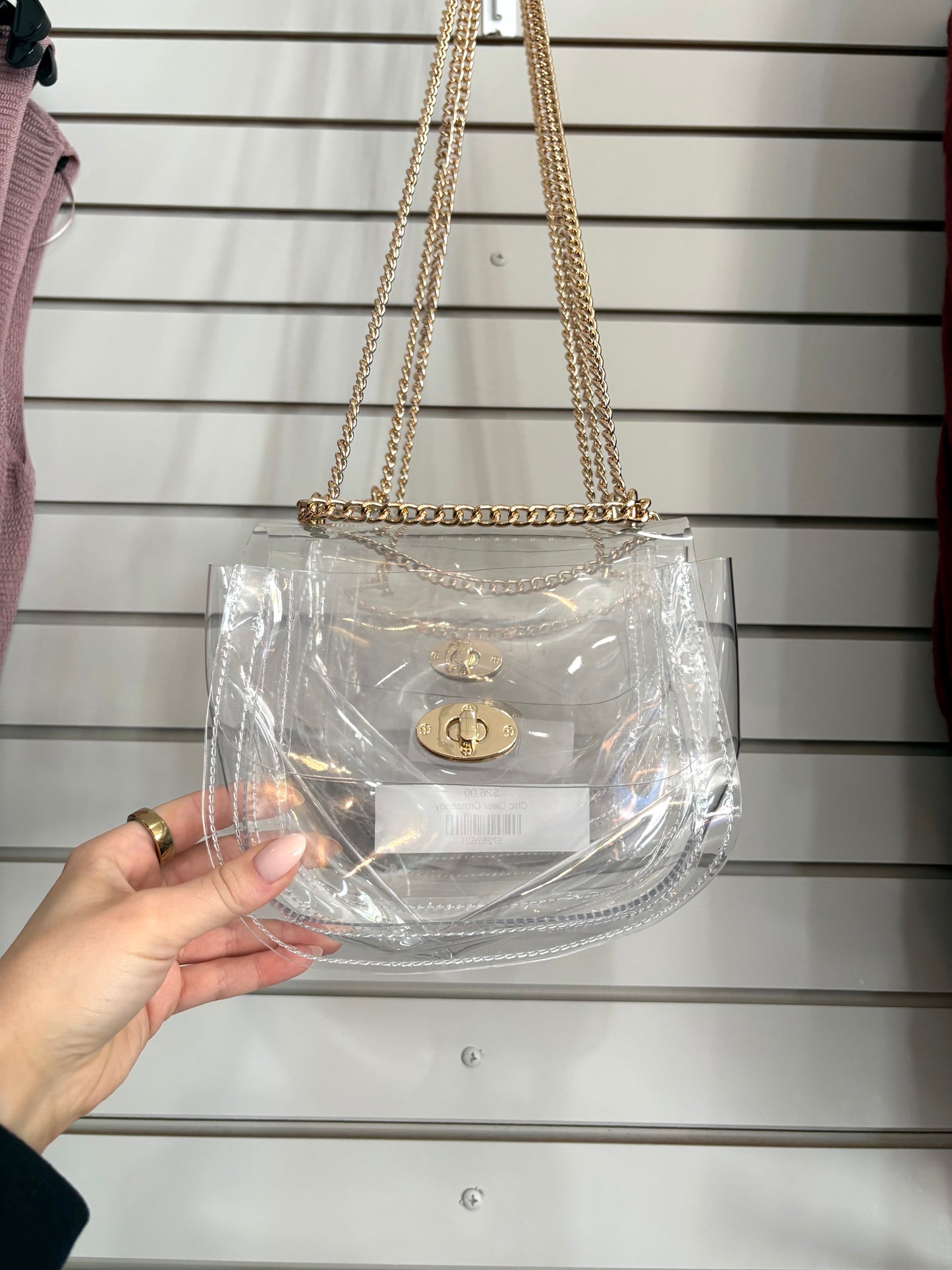 Chic Clear Crossbody