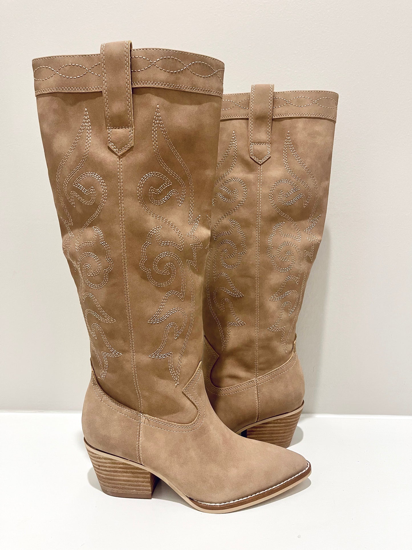 Knee High Western Boot