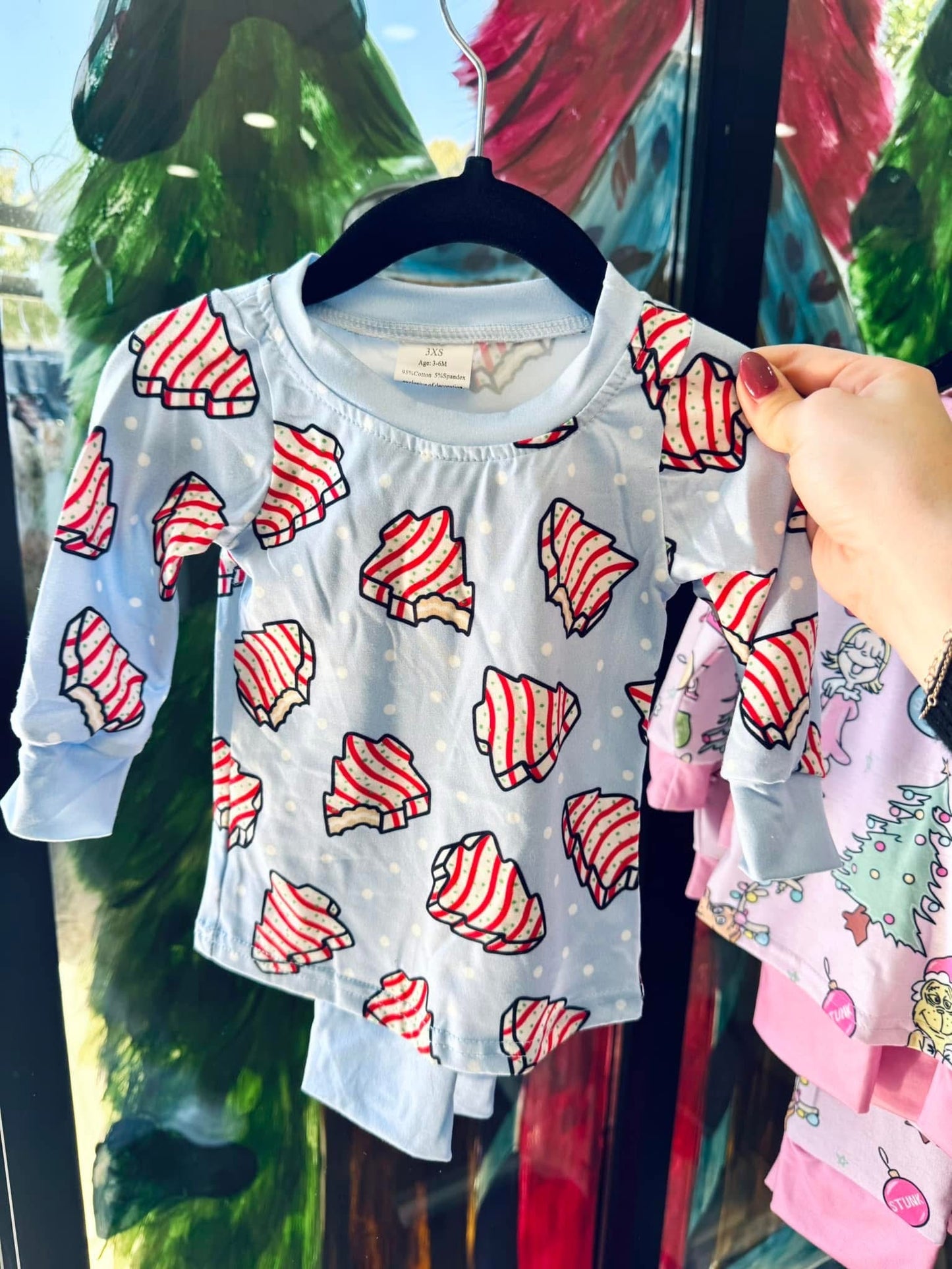 Blue Tree Kid PJ Set