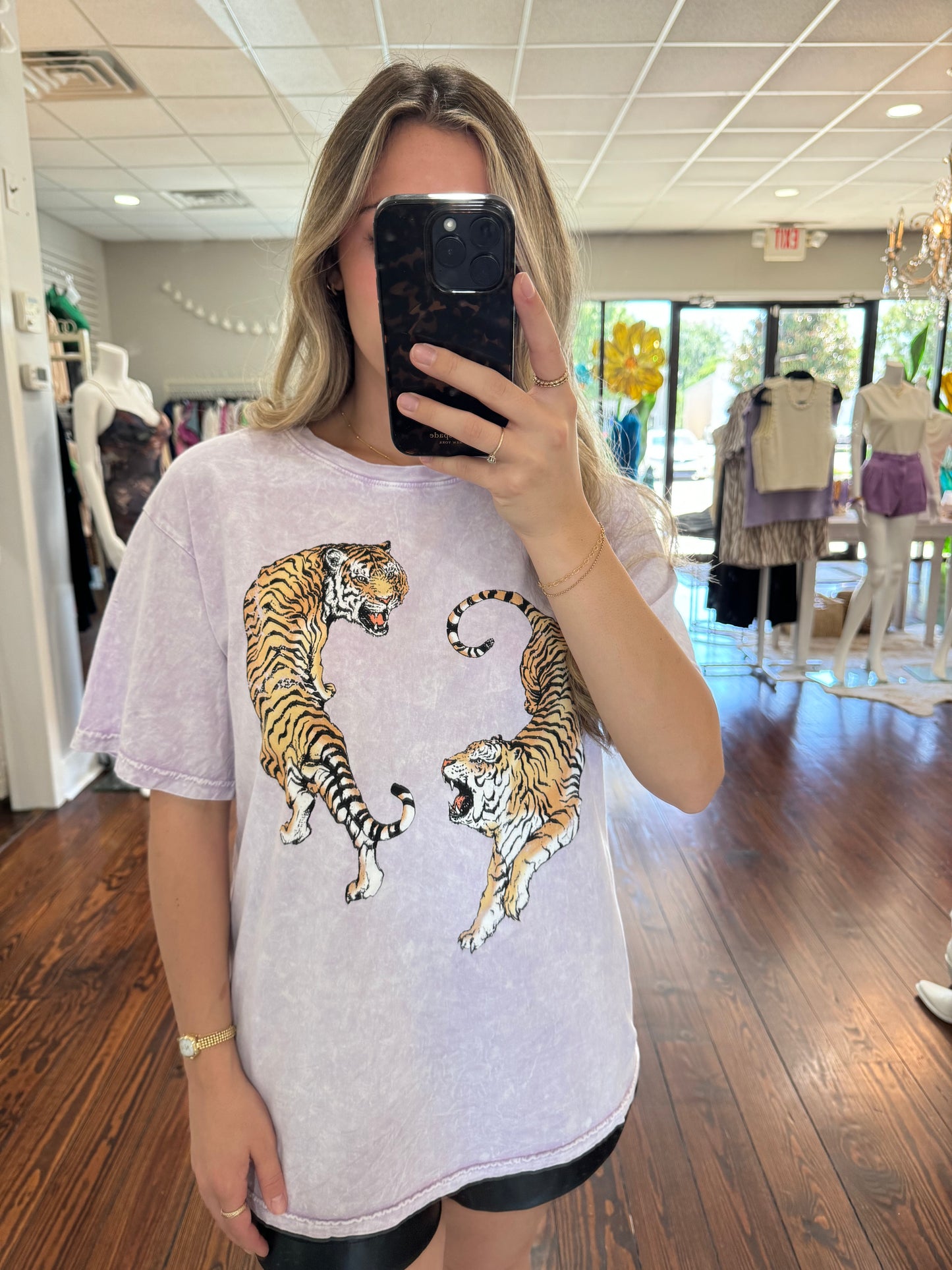 Lilac Tiger Tee