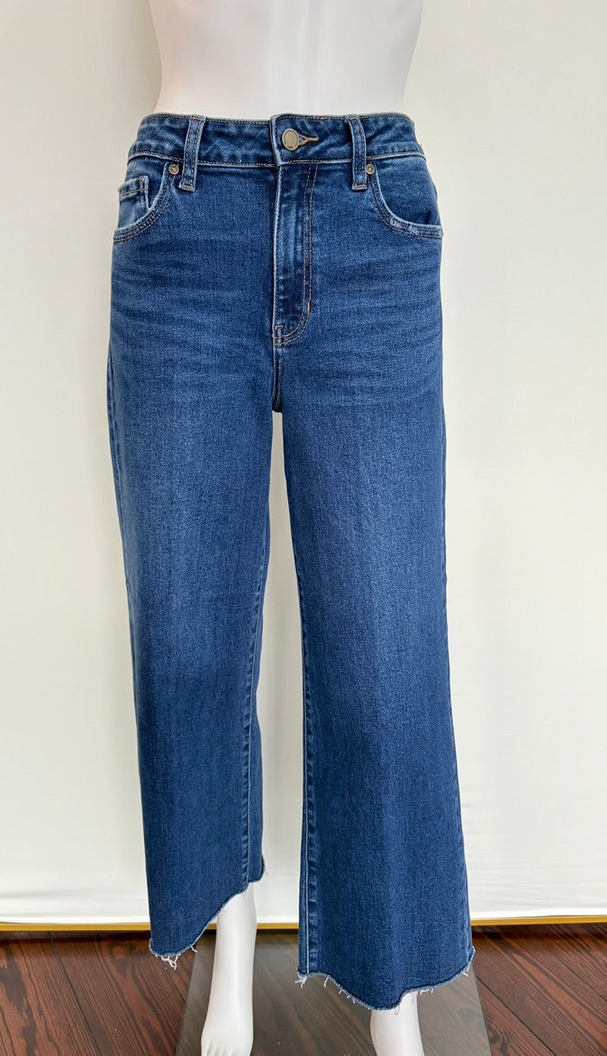 Wide Leg Dark Denim
