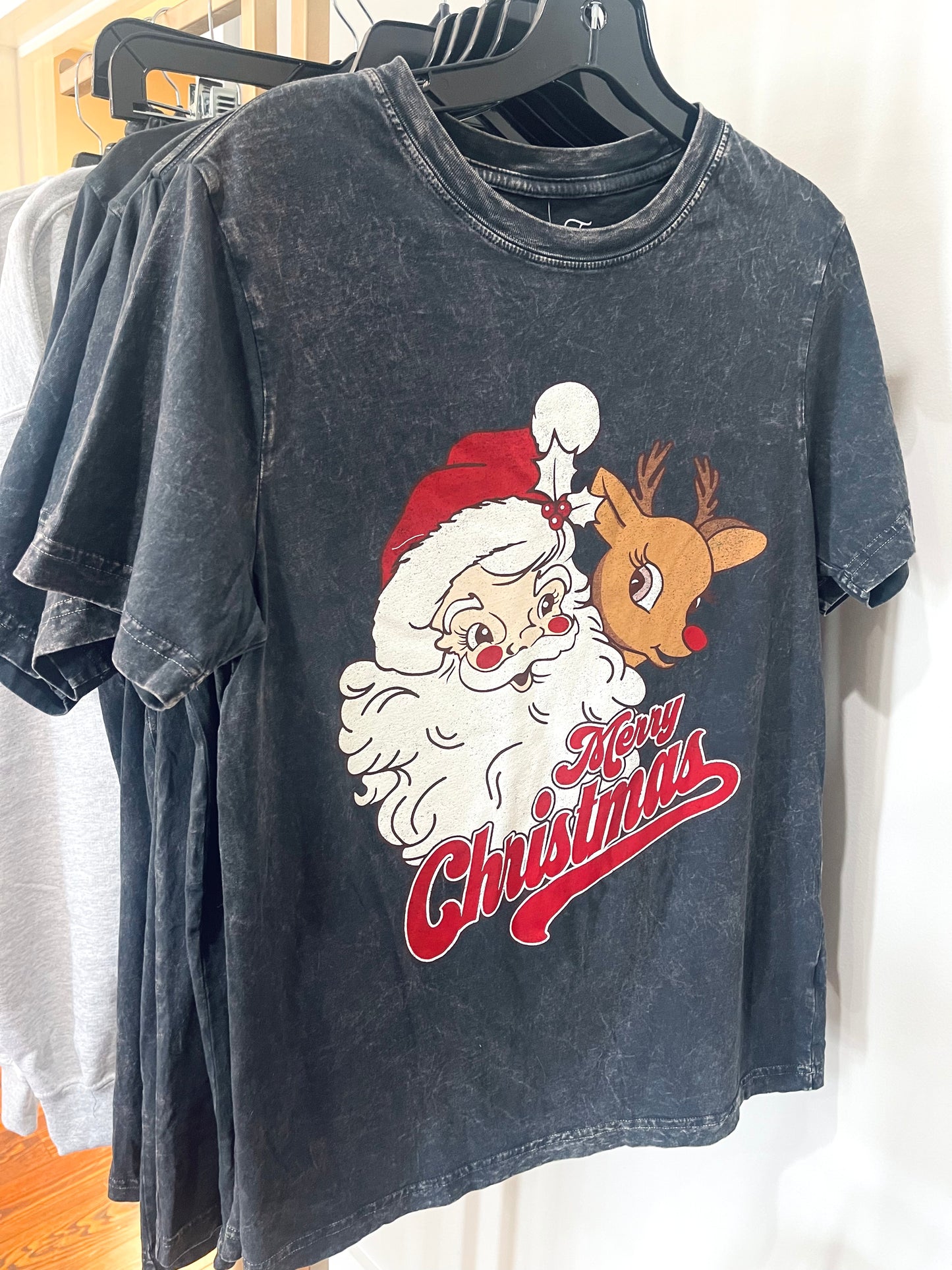 Santa & Rudolph Tee