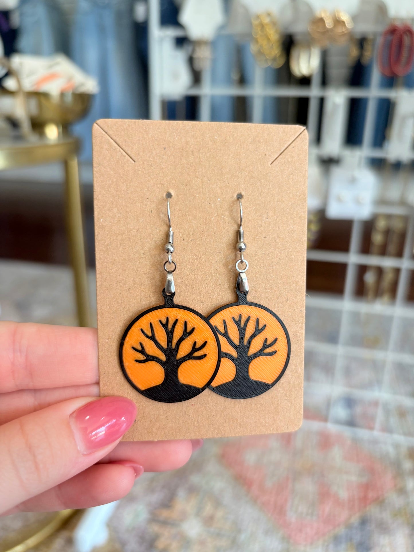 Tree Earrings