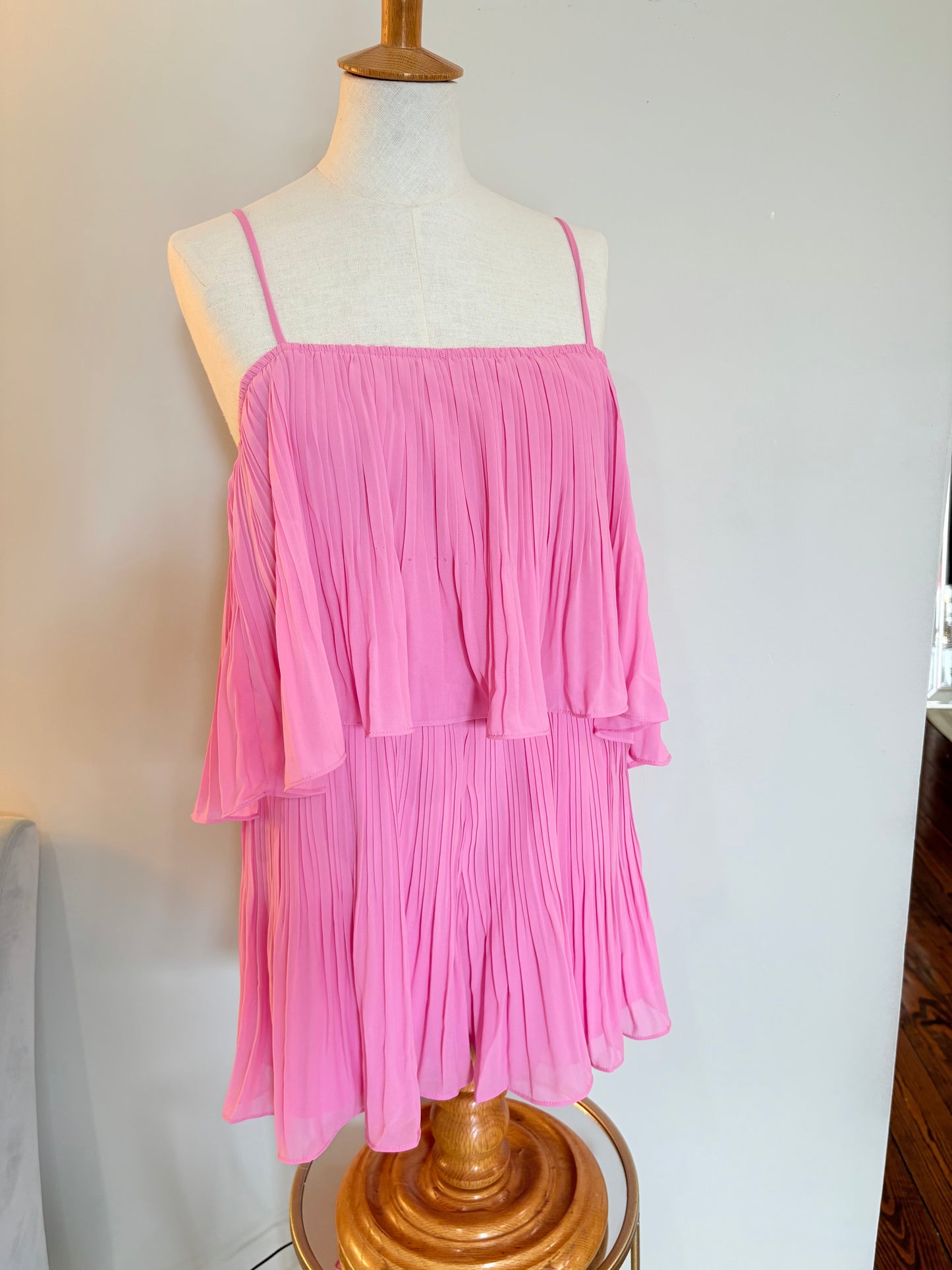 Pink Layered Romper