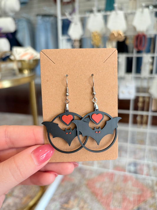 Bat Earrings