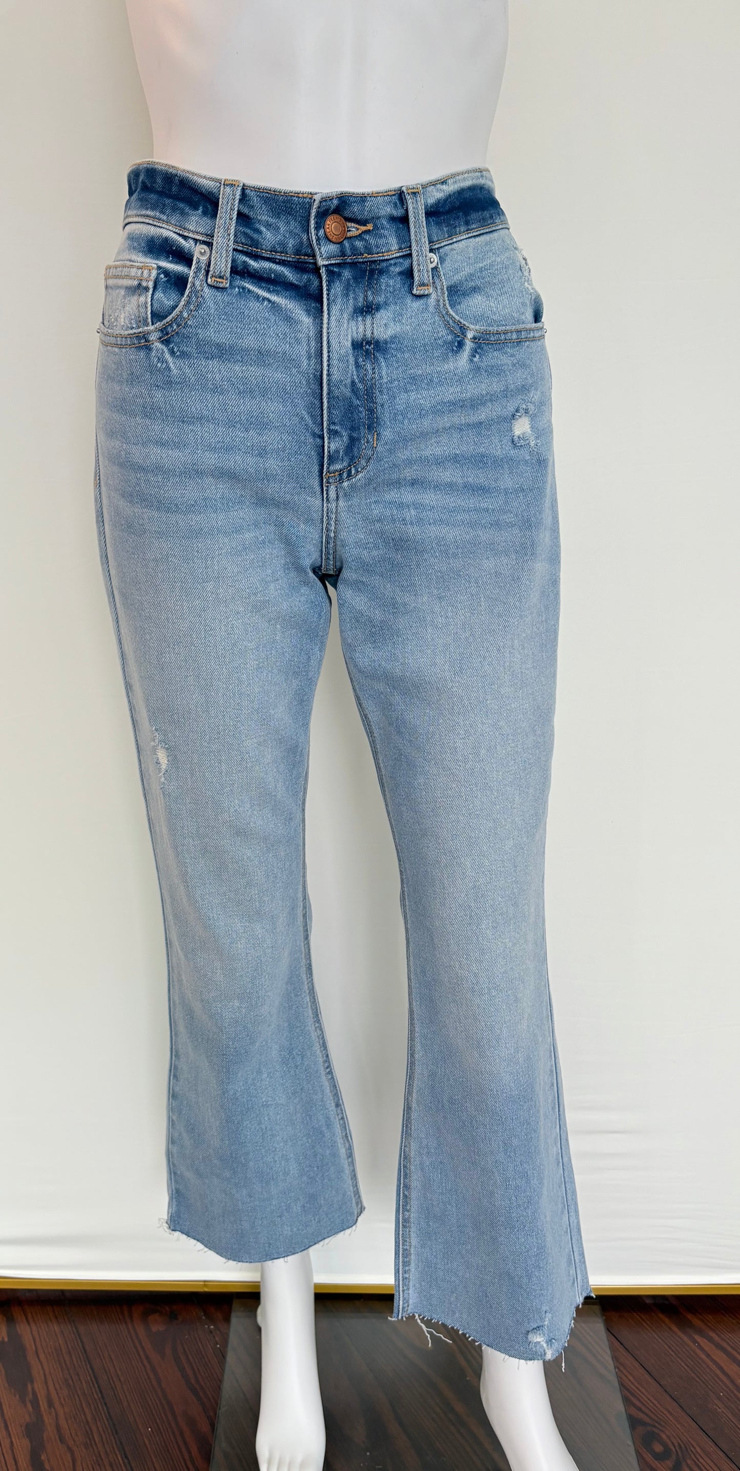 Stretch Crop Bootcut Denim
