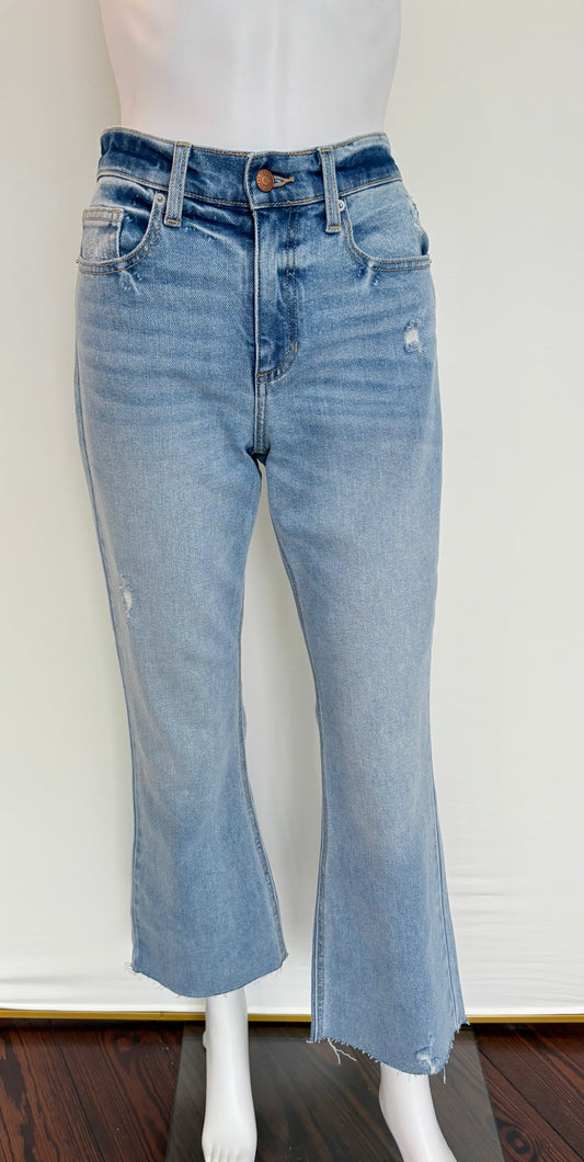 Stretch Crop Bootcut Denim