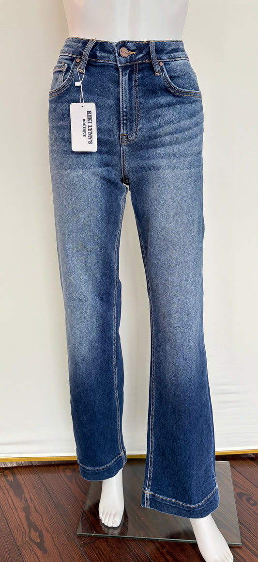Risen High Rise Straight Jean