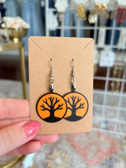 Tree Earrings