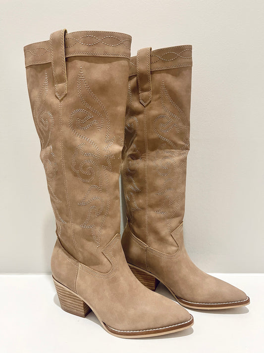 Knee High Western Boot