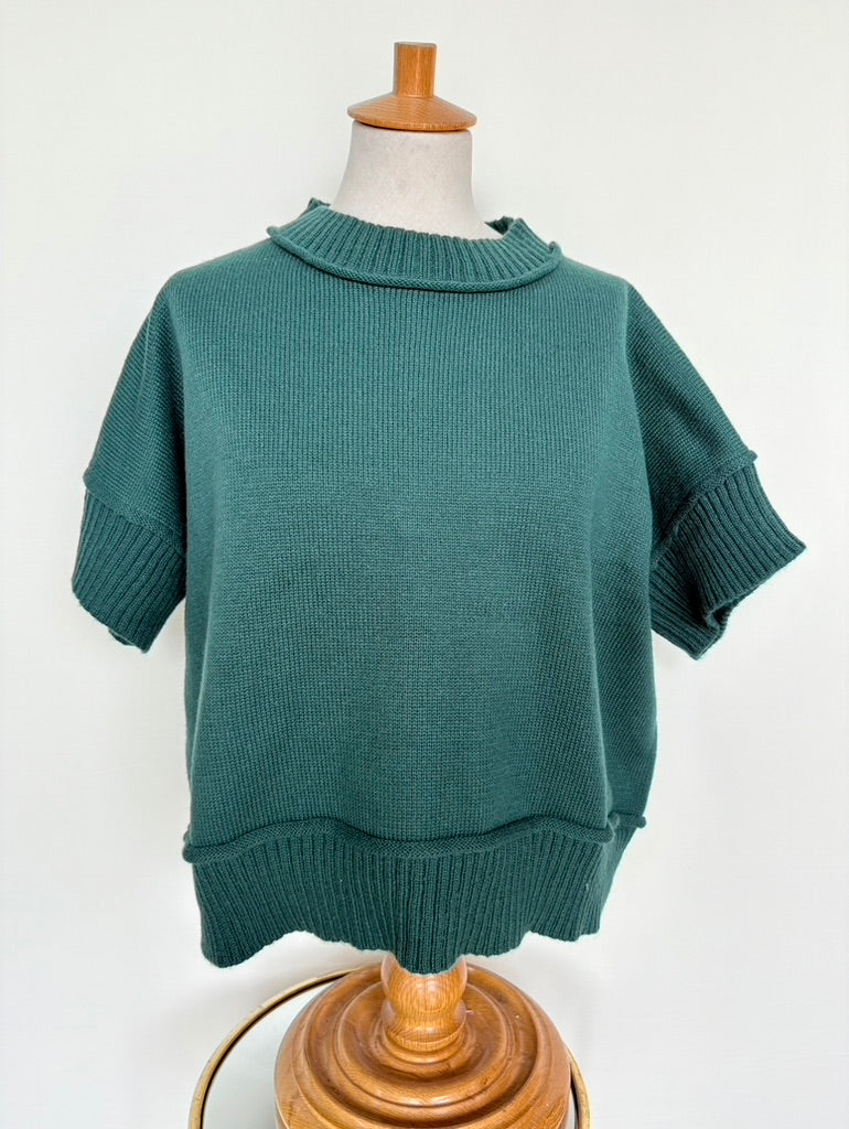 Green Knit Sweater