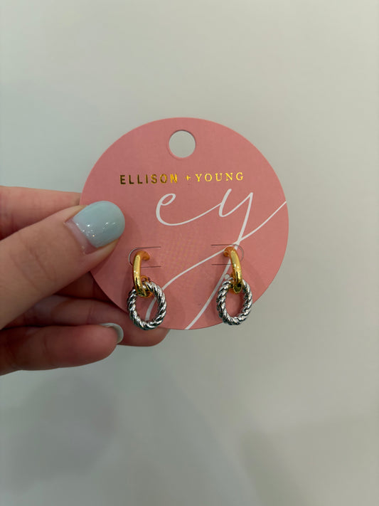 Two Toned Earrings