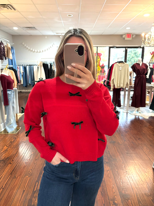 Ribbon Bow Sweater