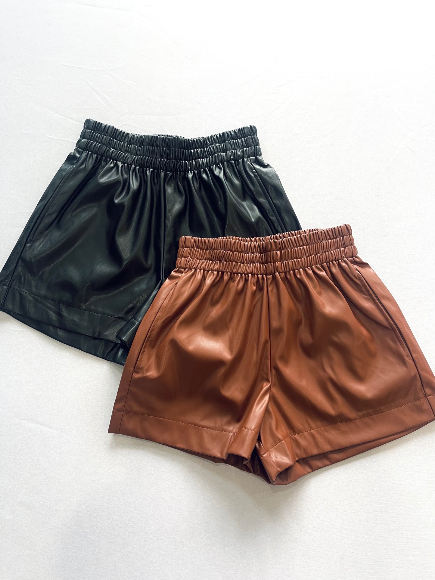 Leather Shorts