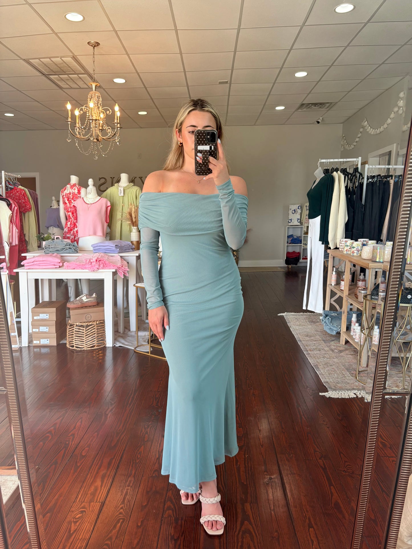 Off The Shoulder Maxi