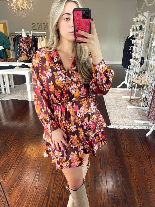 Fall Abstract Dress