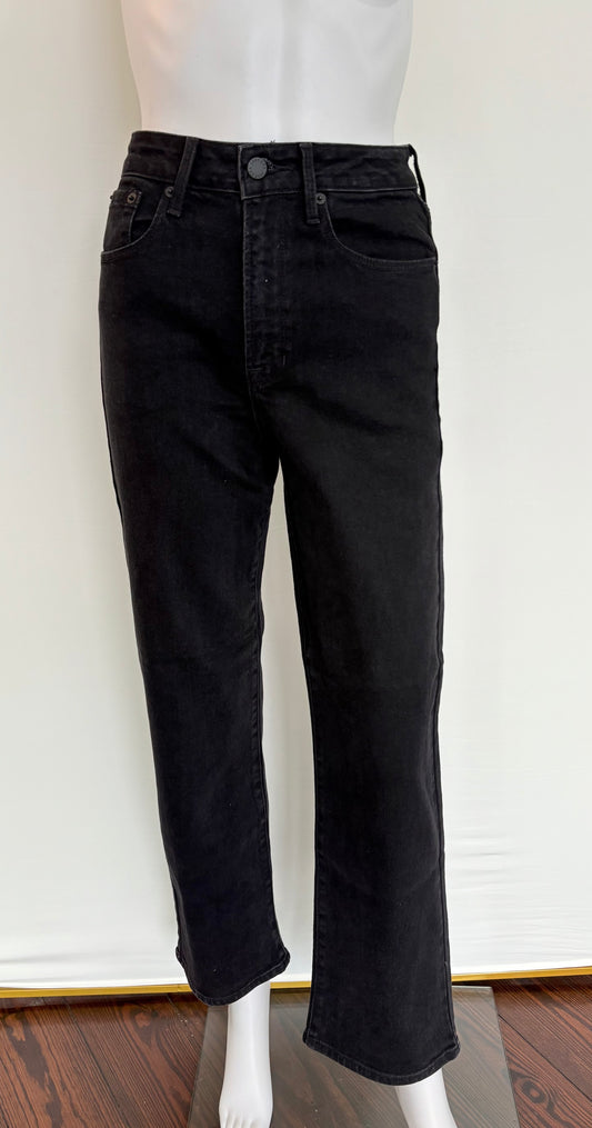 Black Straight Jeans