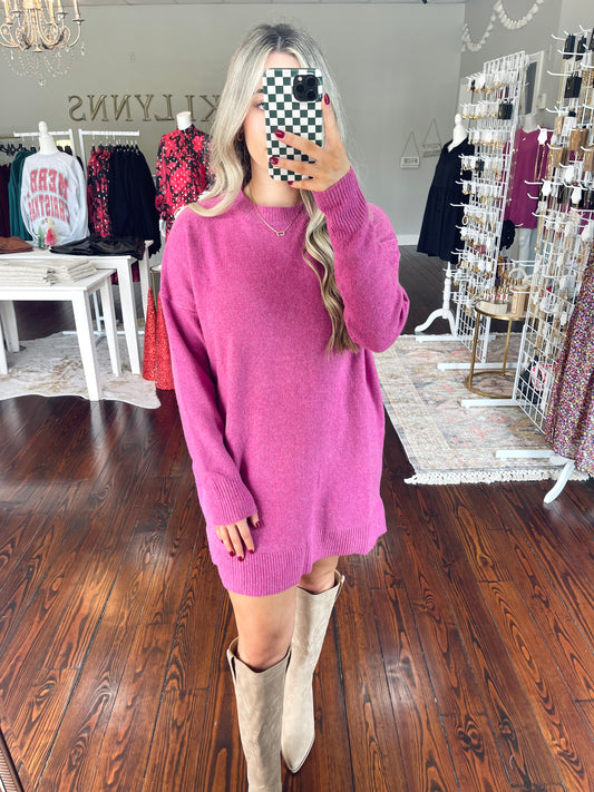 Oversized Sweater Dress