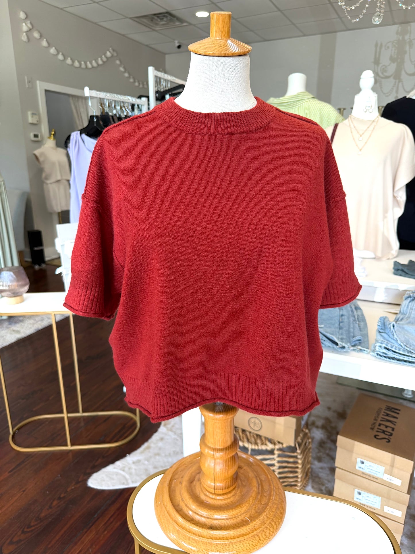 Cropped Sweater