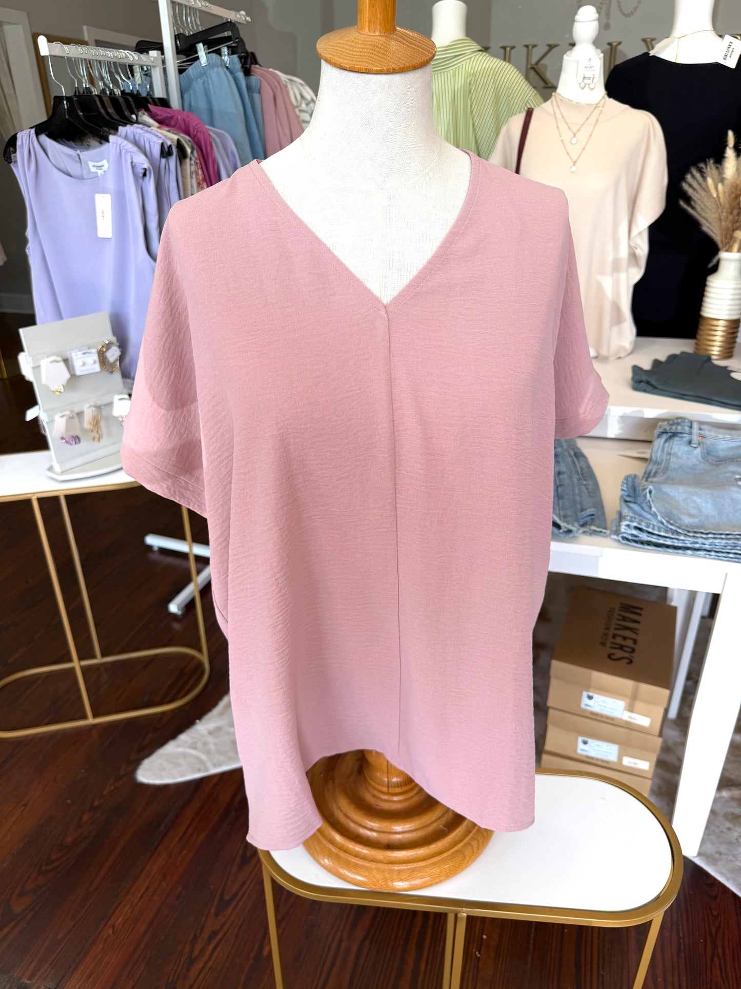 V-Neck Blouse