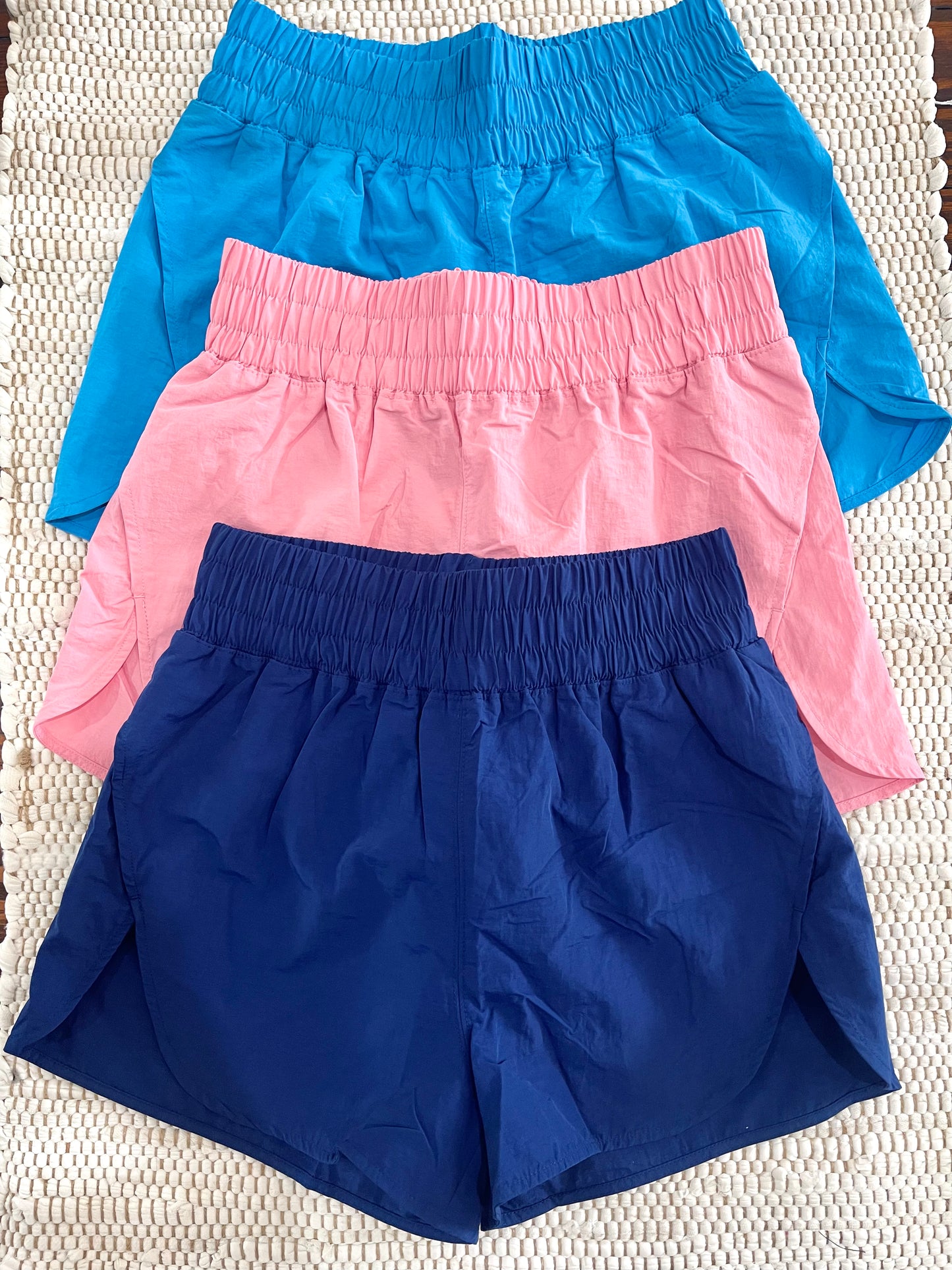 Smocked Waistband Shorts