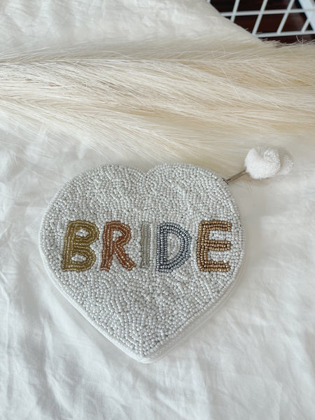 Bride Beaded Pouch