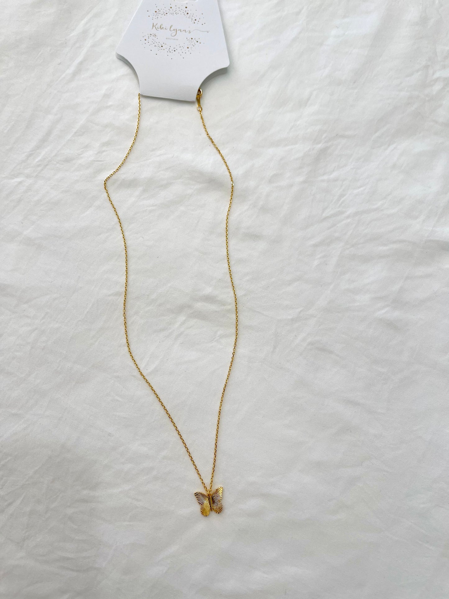 Dainty Butterly Necklace