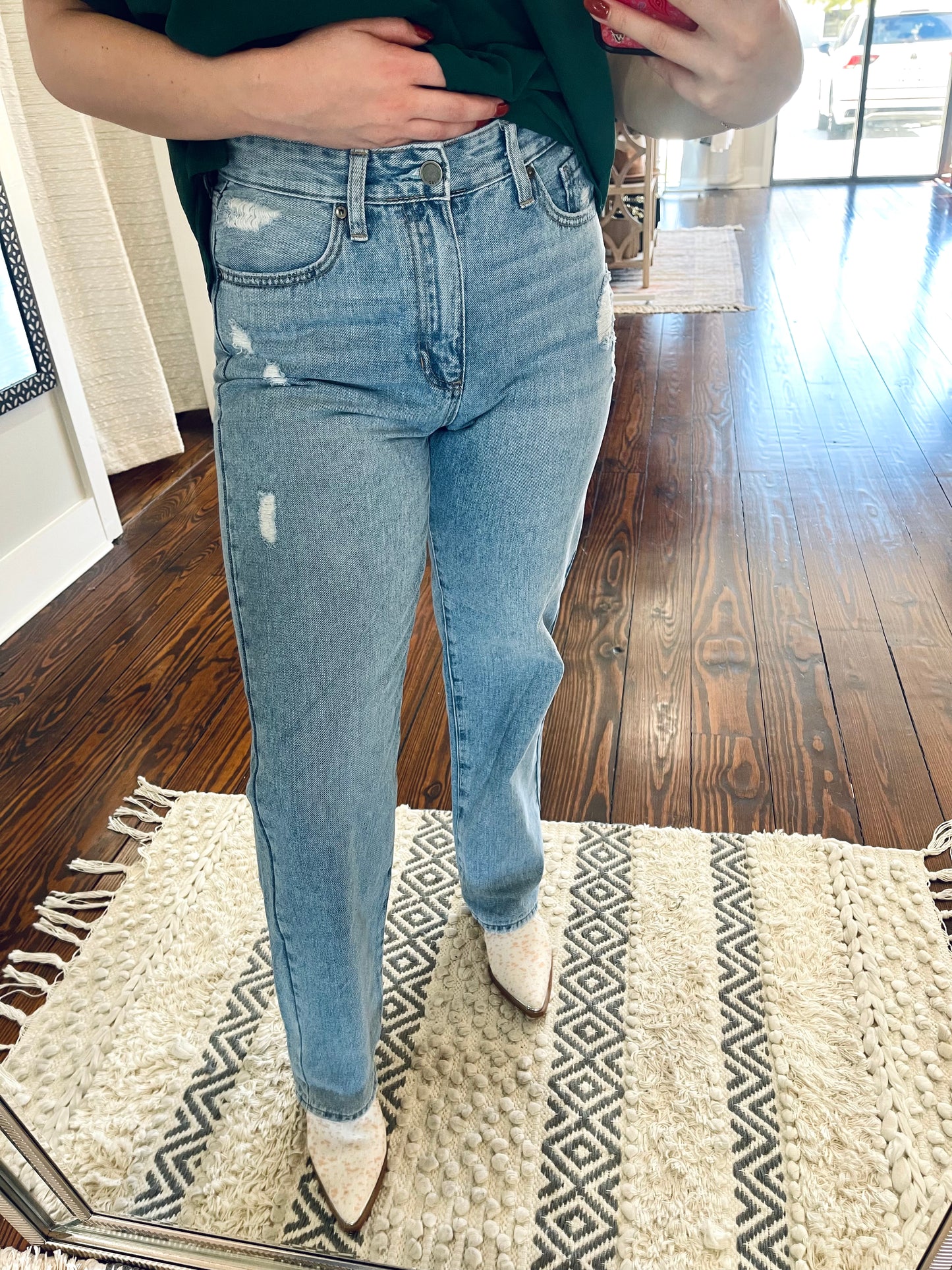 Light Straight Leg Denim