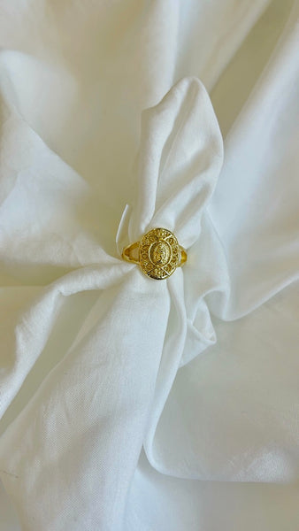 Gold Religious Ring