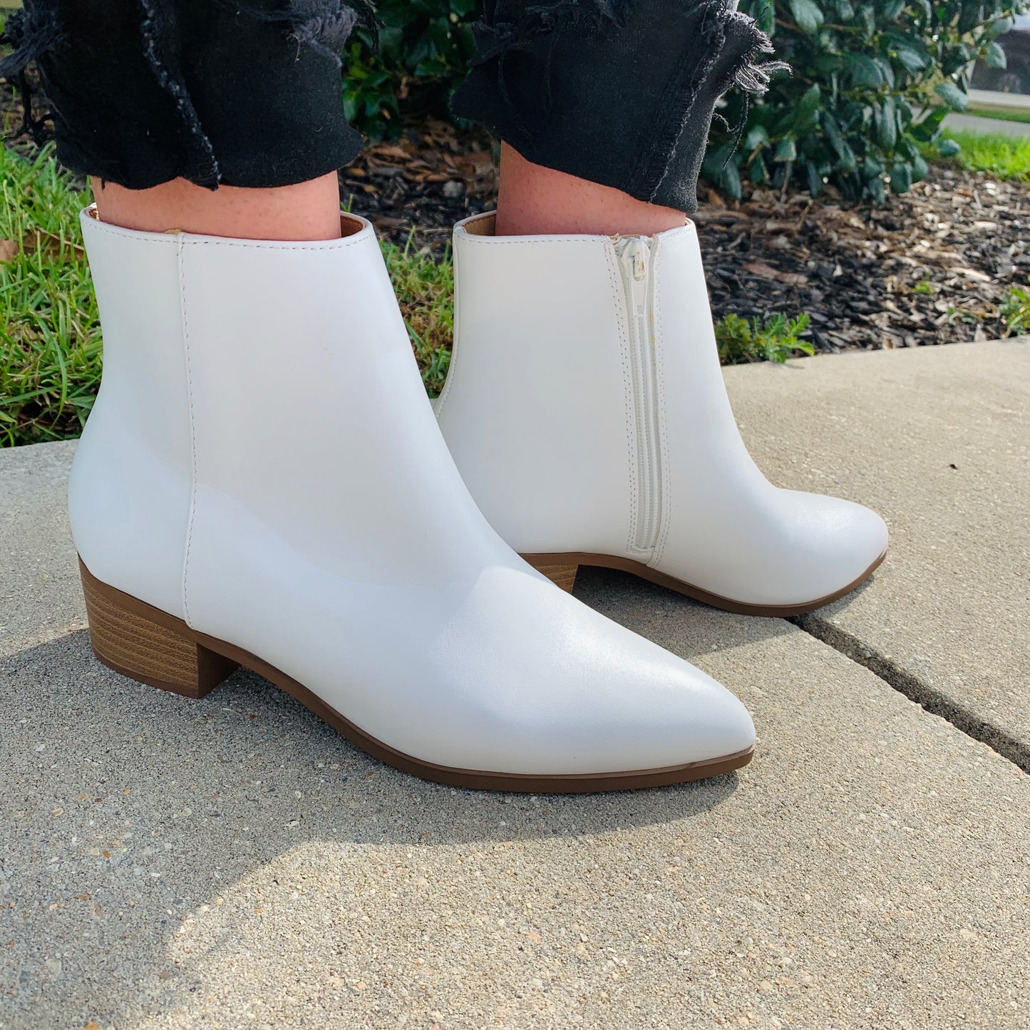 White Bootie