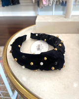Black & Gold Headband