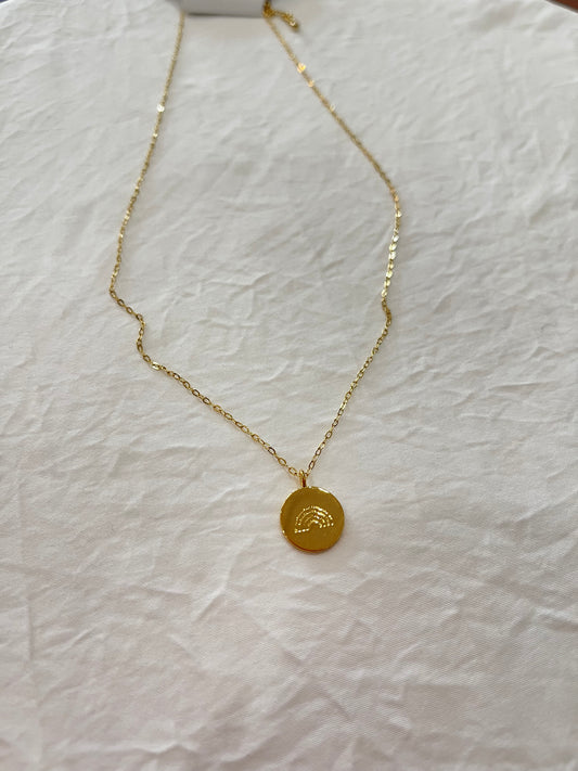 Gold Rainbow Necklace