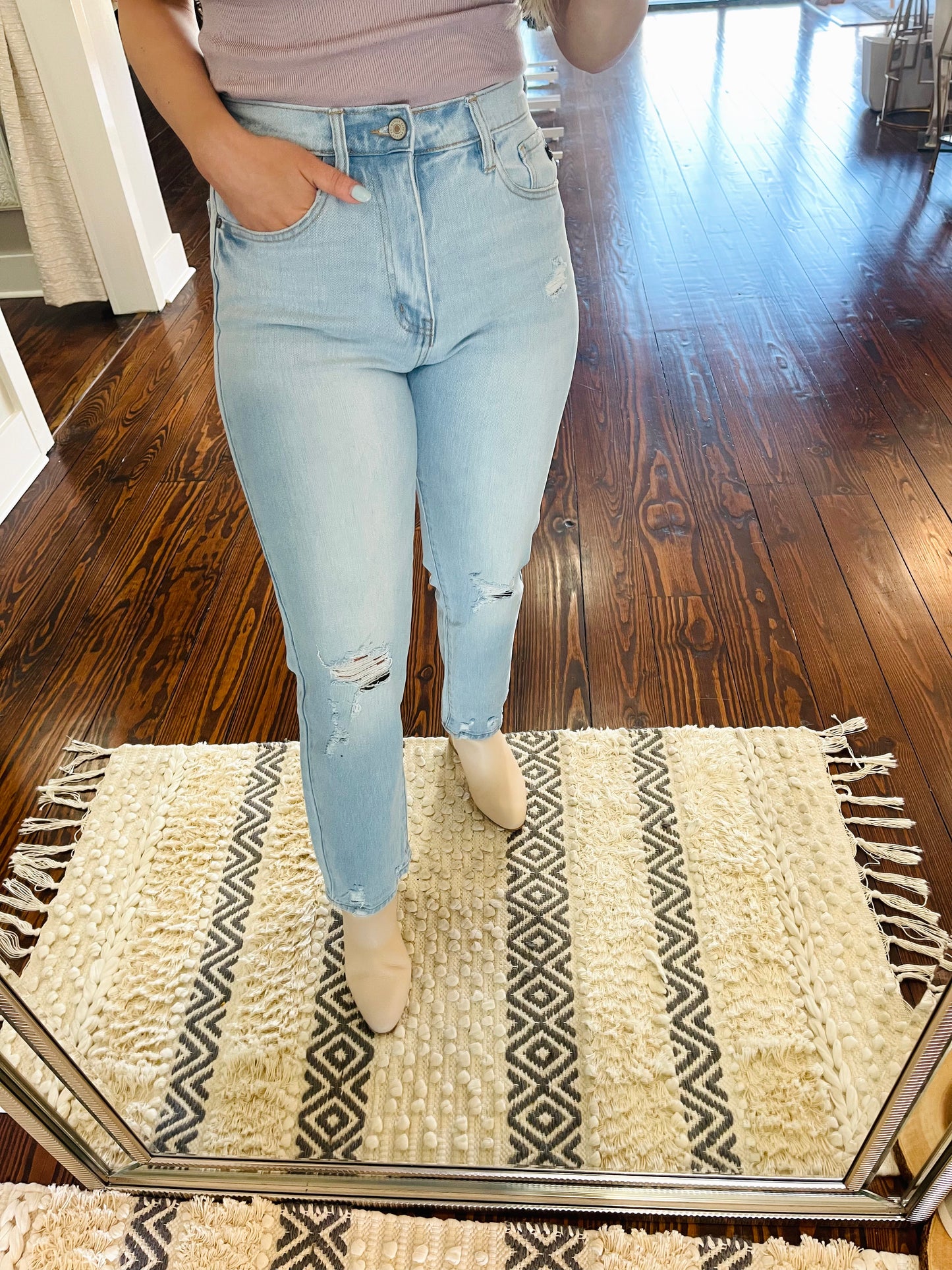 Straight Leg Denim