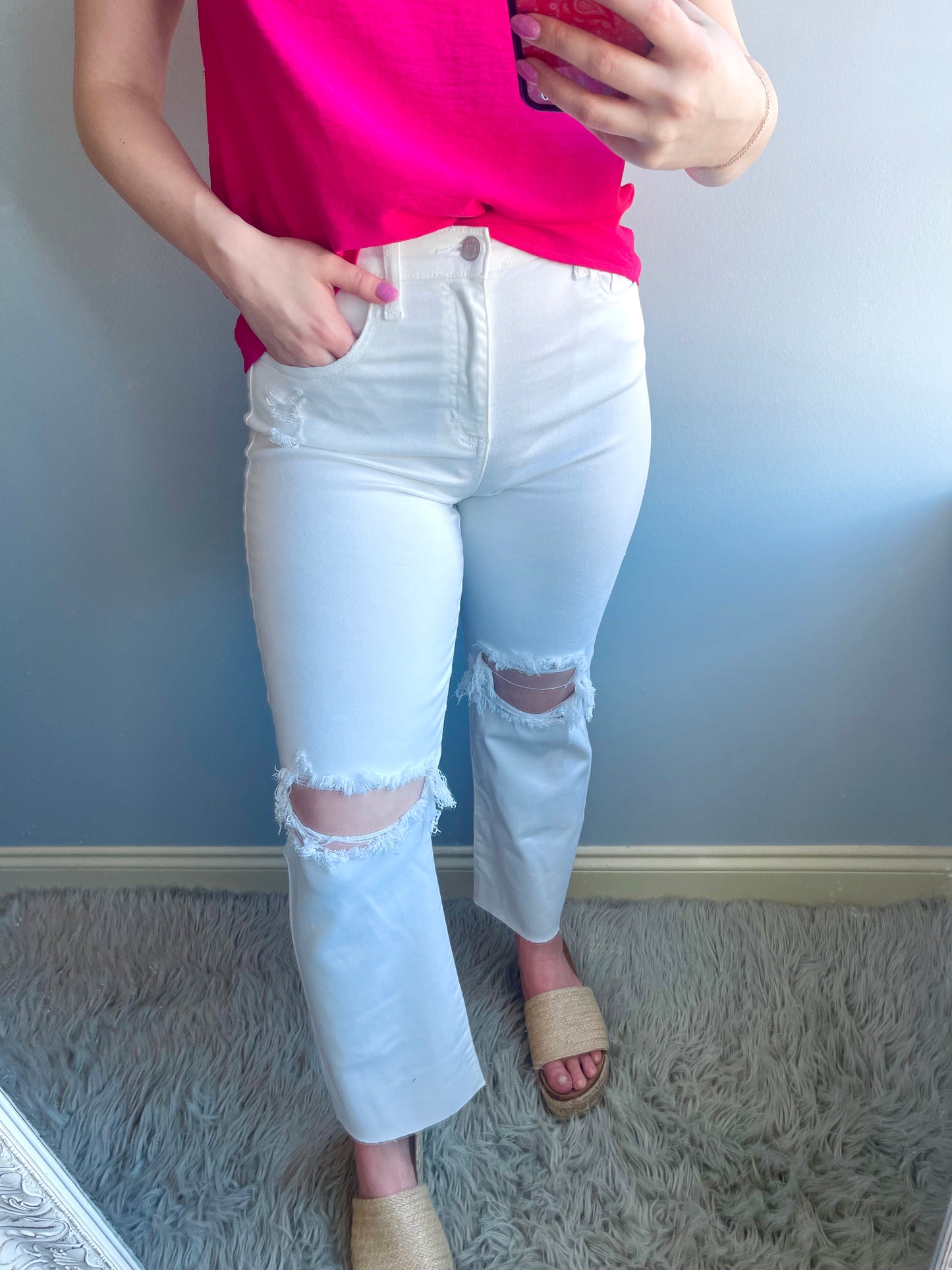 White Mom Jeans