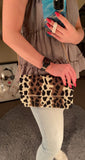 Cheetah Beaded Bag